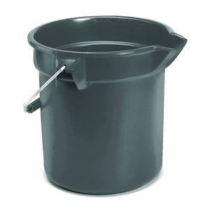 Rubbermaid 10 qt. Heavy Duty Gray Bucketimage