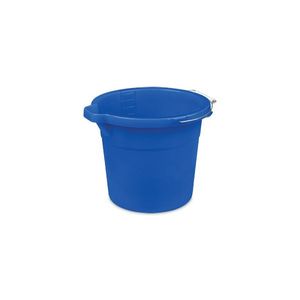 Sterilite 12 Quart Blue Morpho Spout Pailimage