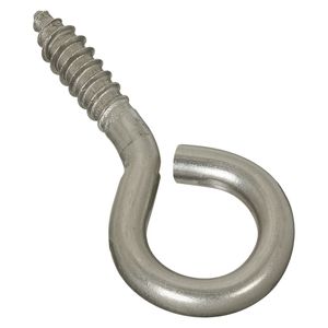 National Hardware 2-5/8 in. Stainless Steel Screw Eyeimage