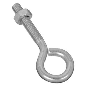 National Hardware 1/4 in. x 2-1/2 in. Zinc Eye Bolt with Nutimage