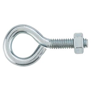 National Hardware 1/4 in. x 2 in. Zinc Eye Bolt with Nutimage