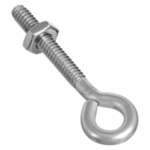 National Hardware #10-24 x 2 in. Stainless Steel Eye Bolt with Nutimage