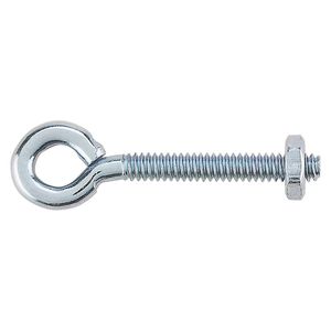 National Hardware 3/16 in. x 2 in. Zinc Eye Bolt with Nutimage