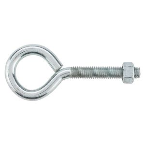 National Hardware 3/8 in. x 4 in. Zinc Eye Bolt with Hex Nutimage