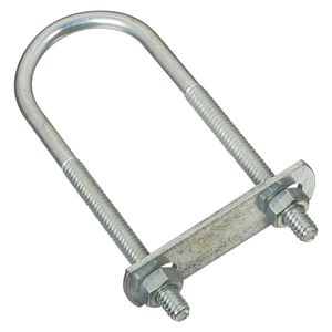 National Hardware 1/4 in. x 1-3/8 in. x 4 in. Zinc U-Bolt with Nutsimage