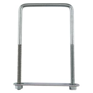 National Hardware 3/8 in. x 4 in. x 7 in. Zinc Square U-Boltimage