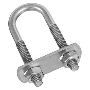 National Hardware 1/4 in. x 3/4 in. x 2-1/2 in. Stainless Steel U-Bolt with Nutimage