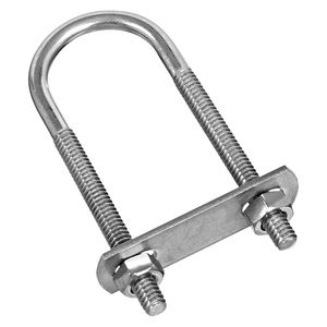 National Hardware 1/4 in. x 1-1/8 in. x 3-1/2 in. Stainless Steel U-Bolt with Nutimage