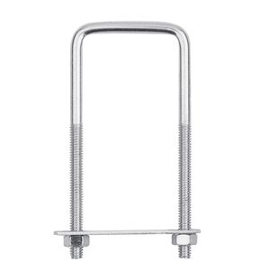 National Hardware 5/16 in. x 2 in. x 5 in. Zinc Square U-Boltimage