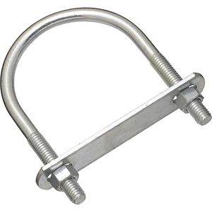 National Hardware 3/8 in. x 3 in. x 4-1/2 in. Zinc U-Boltimage