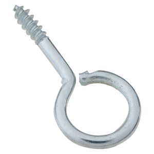 National Hardware #14 1-1/16 in. Zinc Plated Screw Eyeimage