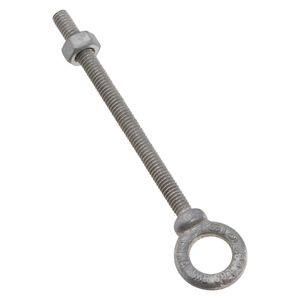 National Hardware 5/16 in. x 4-1/4 in. Galvanized Eye Bolt with Nutimage