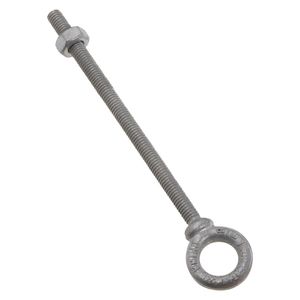 National Hardware 3/8 in. x 6 in. Galvanized Eye Bolt with Nutimage