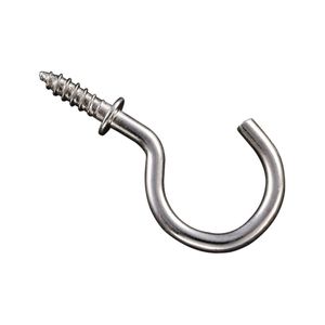 National Hardware 1 in. Nickel Cup Hookimage