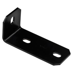 National Hardware 6-13/16 in. x 3 in. x 3 in. Black Steel Corner Braceimage