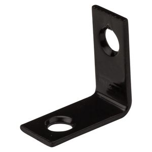 National Hardware 1 in. x 1/2 in. Black Corner Braceimage