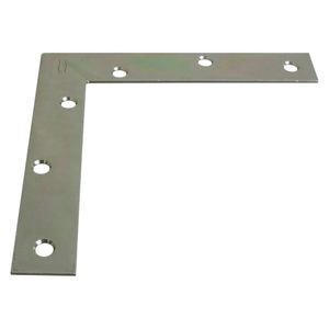 National Hardware 6 in. x 1 in. Zinc Flat Steel Corner Braceimage