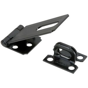 National Hardware 3-1/4 in. Black Safety Haspimage