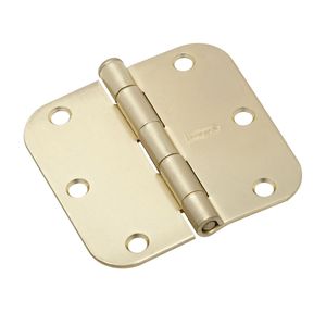 National Hardware 3-1/2 in. Satin Brass Door Hingeimage