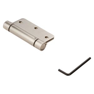 National Hardware 3-1/2 in. Satin Nickel Spring Hingeimage