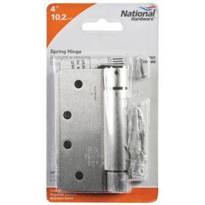 National Hardware 4 in. Satin Nickel Spring Hingeimage
