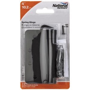 National Hardware 4 in. Oil-Rubbed Bronze Spring Hingeimage