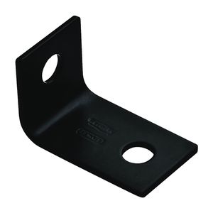 National Hardware 2-1/2 in. x 1-1/2 in. x 1/8 in. Black Corner Braceimage