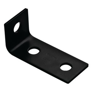 National Hardware 3-1/2 in. x 1-1/2 in. x 1/8 in. Black Corner Braceimage