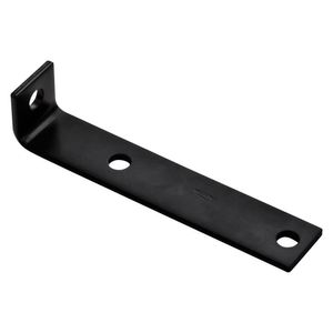 National Hardware 7-1/2 in. x 1-1/2 in. x 3/16 in. Black Corner Braceimage