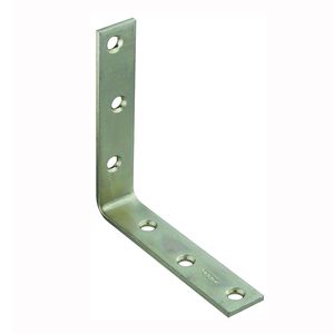 National Hardware 5 in. x 1 in. Zinc Steel Corner Braceimage