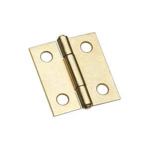 National Hardware 1-1/2 in. Brass Narrow Hingeimage