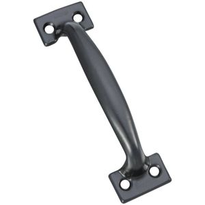 National Hardware 6-1/2 in. Black Utility Door Pullimage