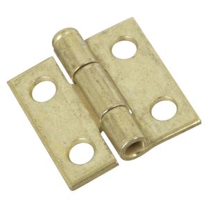 National Hardware 1 in. Brass Narrow Hingeimage