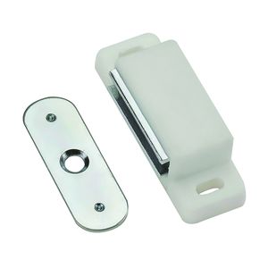 National Hardware White Magnetic Cabinet Catchimage