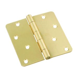 National Hardware 4 in. 1/4 in. Round Corner Door Hingeimage
