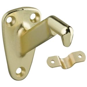 National Hardware Brass Handrail Bracketimage