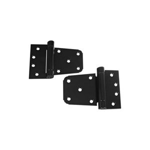 National Hardware 3-1/2 in. Black Gate Hinge Setimage