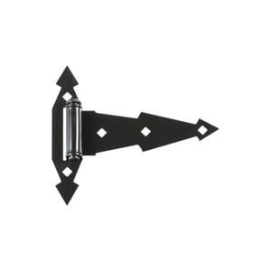 National Hardware 7 in. Black Steel T-Hingeimage