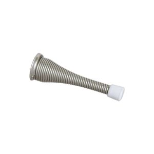 National Hardware 3 in. Satin Nickel Spring Door Stopimage