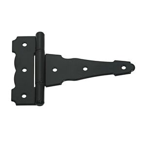 National Hardware 4 in. Black Steel T-Hingeimage