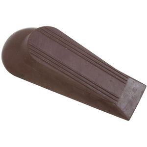 National Hardware 5 in. Brown Rubber Door Stopimage