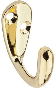National Hardware V162 Brass Cloth Hookimage
