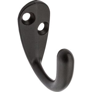 National Hardware V162 Oil-Rubbed Bronze Cloth Hookimage