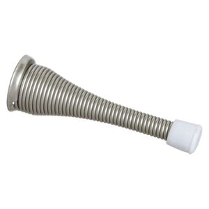National Hardware 3 in. Satin Nickel Spring Door Stopimage