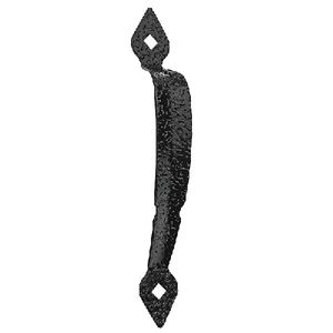 National Hardware 10-3/32 in. Black Steel Spear Pullimage