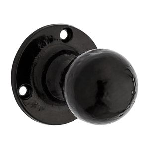 National Hardware 2-7/8 in. Black Decorative Pull Door Knobimage