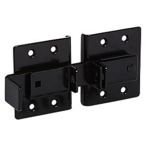 National Hardware Black Ornamental Door and Gate Flip Latchimage