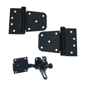National Hardware Black Self-Closing Gate Kitimage