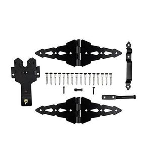 National Hardware Deluxe Latch Decorative Strap Hinge Gate Kitimage