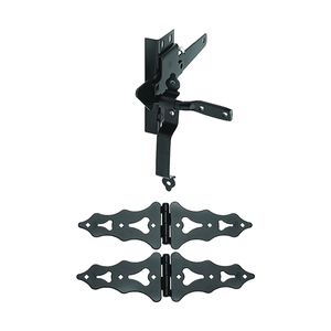 National Hardware 8 in. Black Gate Kitimage